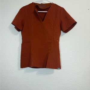 Figs Women's Rust Scrub set